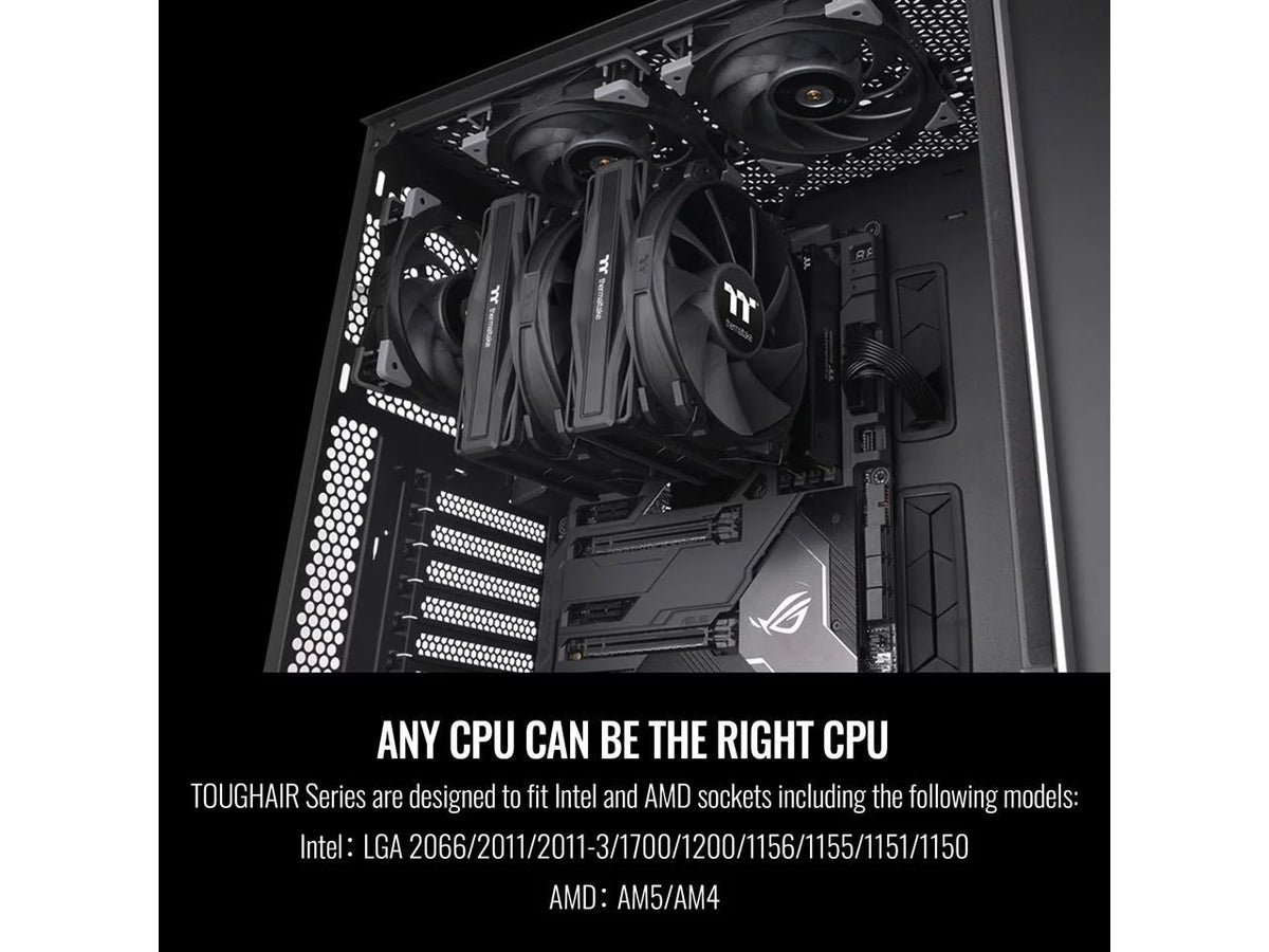 Black Edition Dual-Tower CPU Cooler A9708