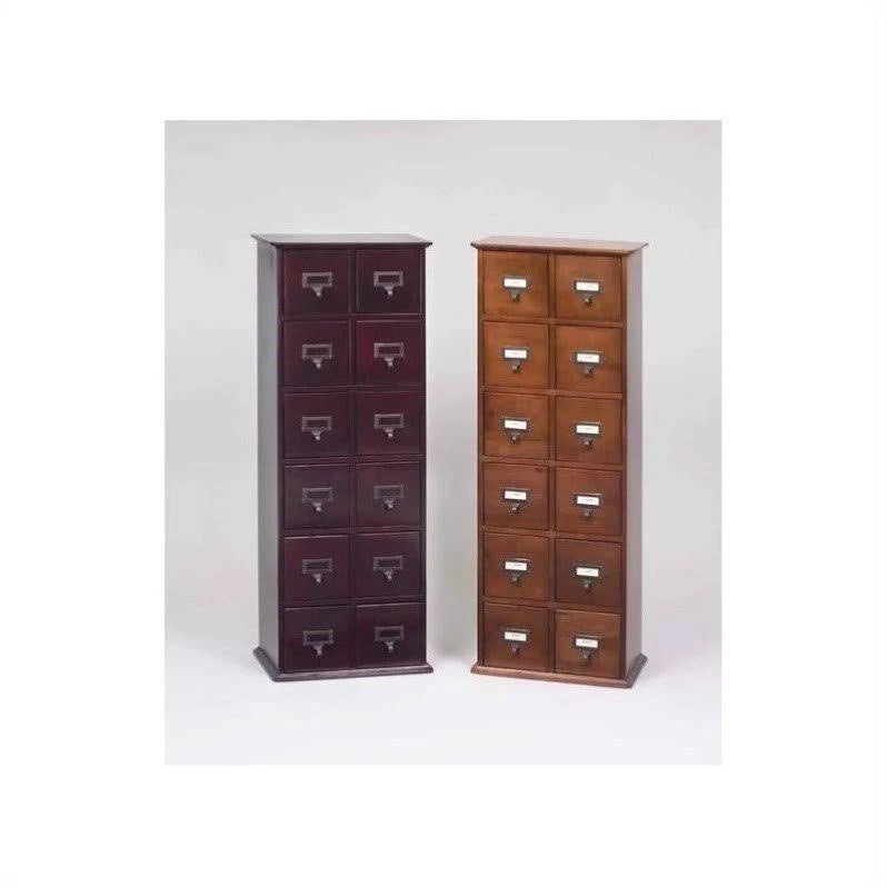 12 Drawer CD Media Storage Cabinet E750615
