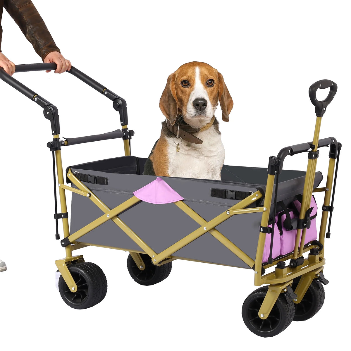 Utility Folding Wagon with Removable Canopy K293