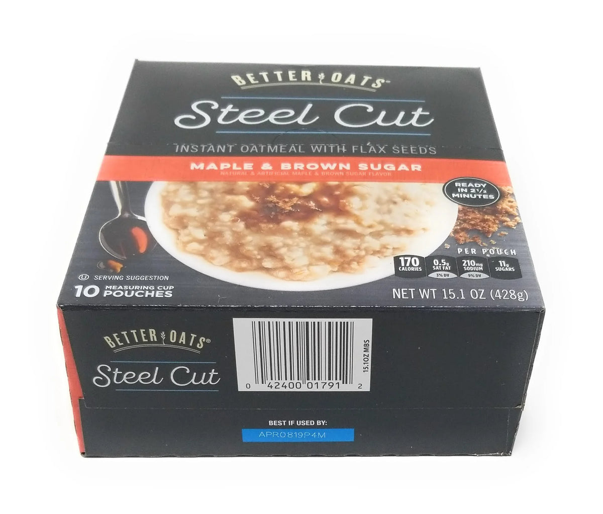 Steel Cut Maple Brown Sugar Oats 2 Pack 15.1 Ounce G154