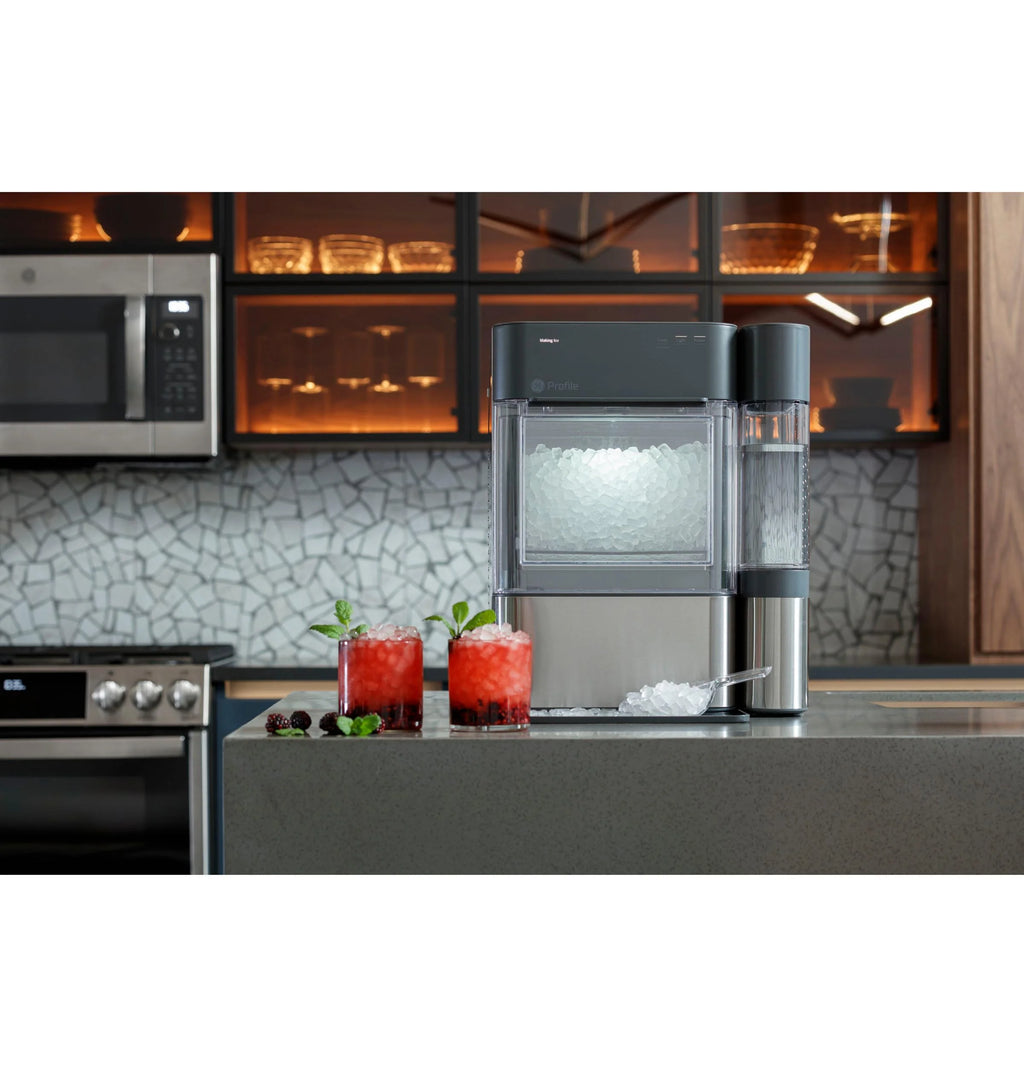 Countertop Nugget Ice Maker with Stainless Steel O822746