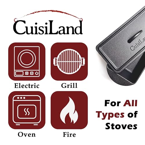 Rectangular Cast Iron Bread Loaf Pan with Lid L42485