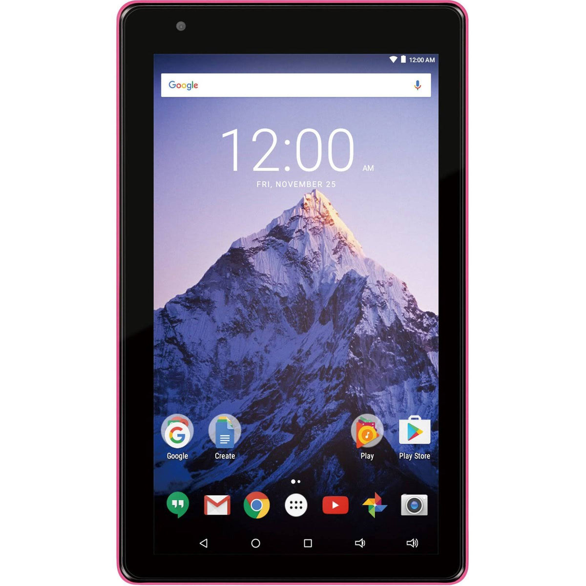 Pink 16 GB Wi-Fi Android Tablet with Keyboard and Case Y637