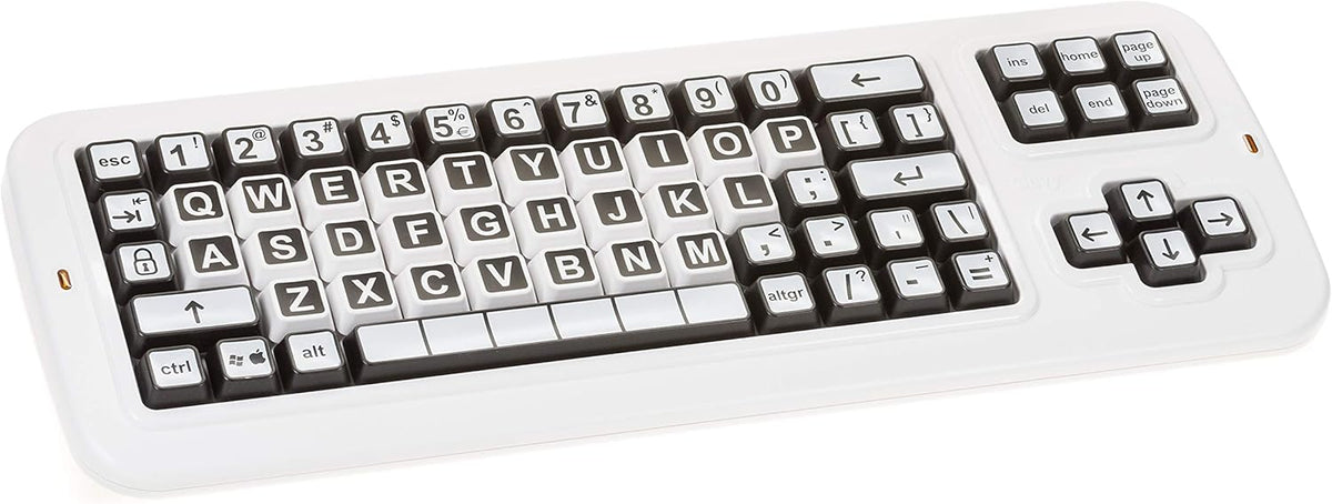 Color Coded US Computer Keyboard with White Lettering R275