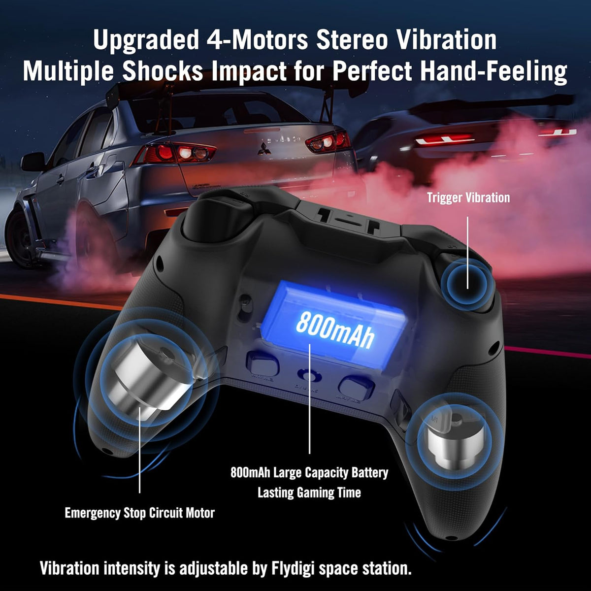 PC Controller with Hall & Micro Triggers M613