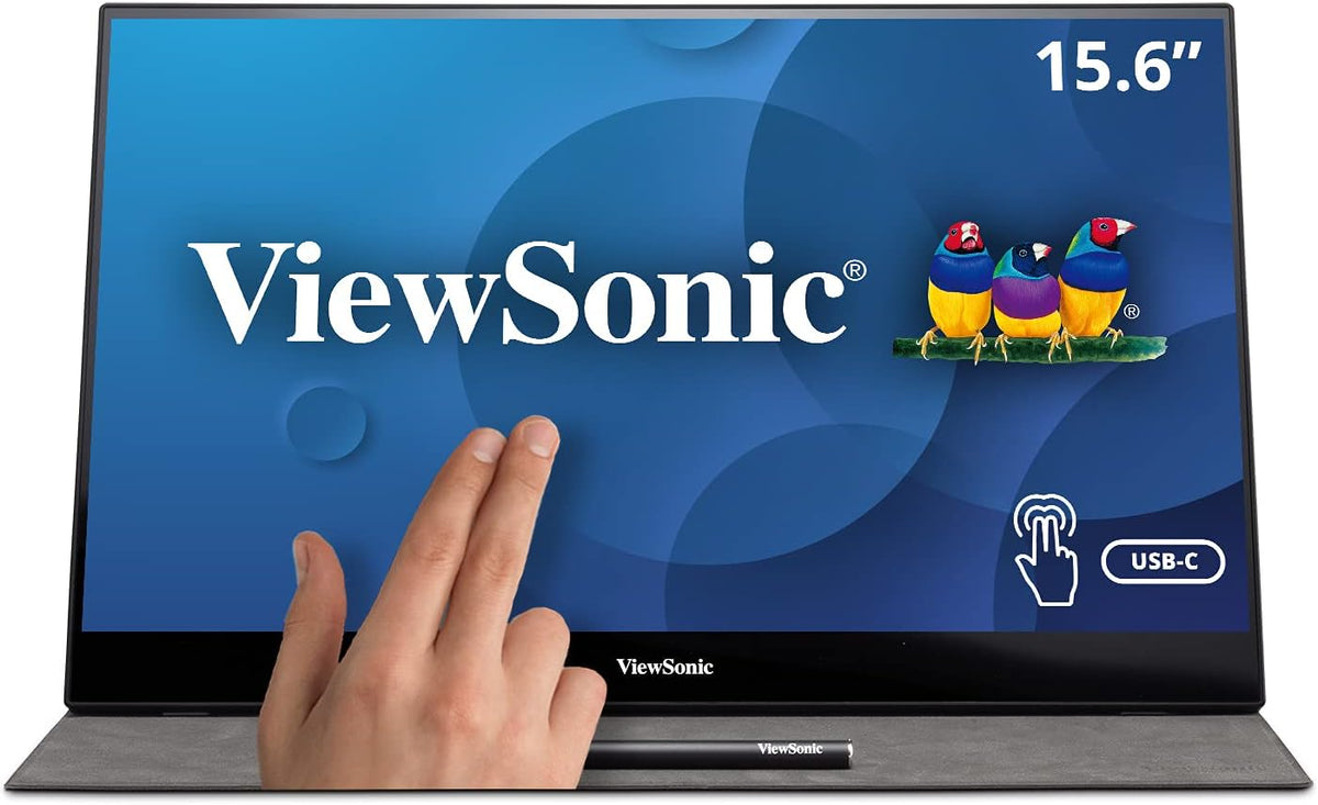 15.6 Inch 1080p Portable IPS Monitor with Dual Speakers K851648