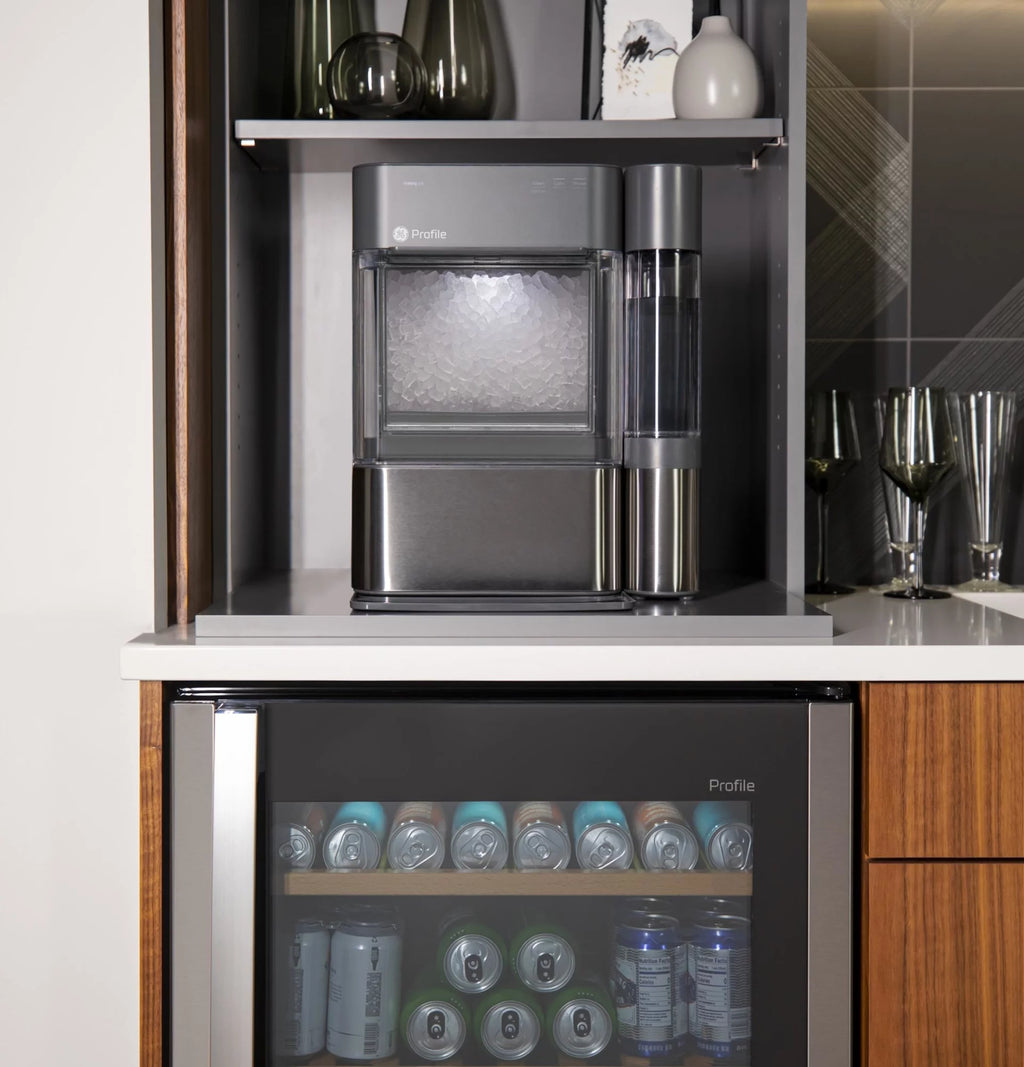 Countertop Nugget Ice Maker with Stainless Steel O822746