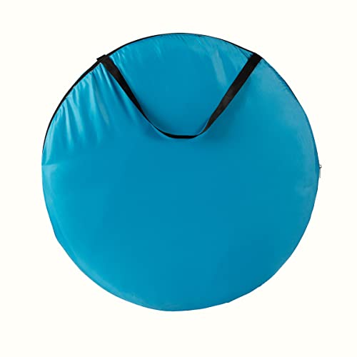 Blue Pop Up Beach Tent Sun Shelter with UV Protection O263