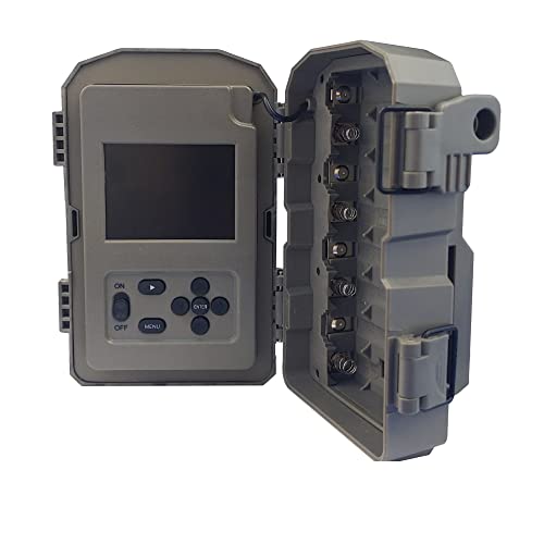 32MP Trail Camera (4-Pack) with Tree Mounts, No-Glow Flash, 100-Ft. IR Range, Kryptek Camo Bundle with Holder, 32GB Card, and Card Reader I54321
