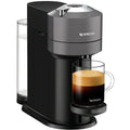 Chrome Coffee and Espresso Maker with Black Milk Frother U8527