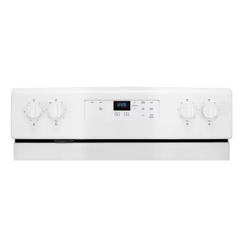 4-Burner Electric Range in White with Storage Drawer G7185