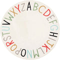 Super Soft 6ft Round Non-Slip Shaggy Area Rug P5409