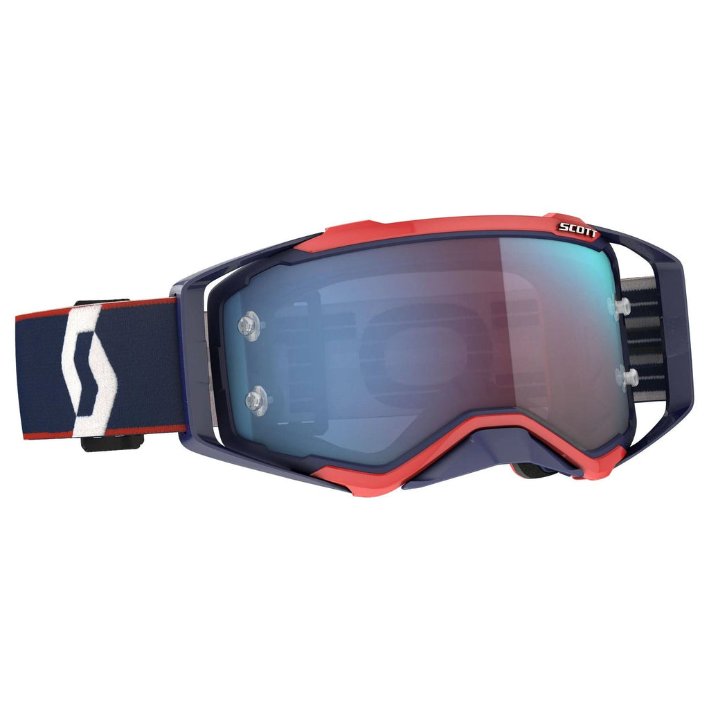 Blue-Red Motocross Goggles E845243
