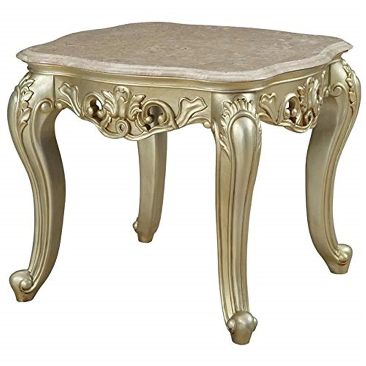 Marble Top End Table U7734
