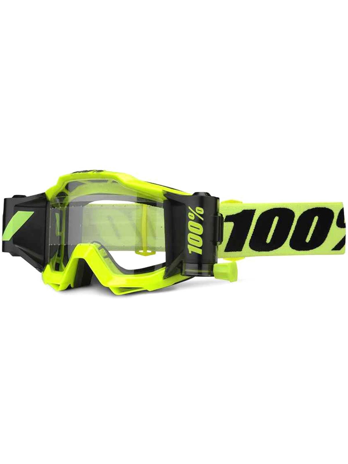 Fluo Yellow Clear Lens Goggle S468