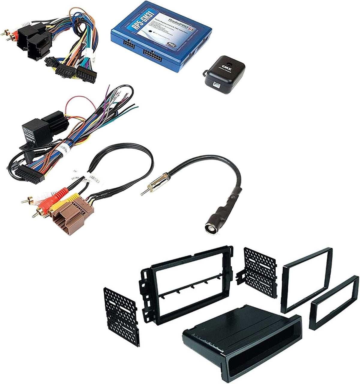 Radio Replacement Interface with Built-In OnStar Package for Select Cadillac Escalade Vehicles H47043