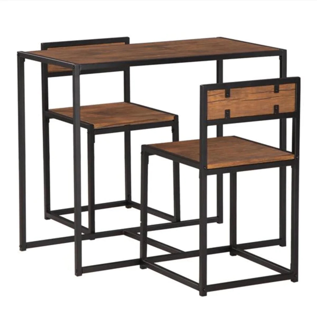 Wood Breakfast Table and Chair Three-Piece Q34289