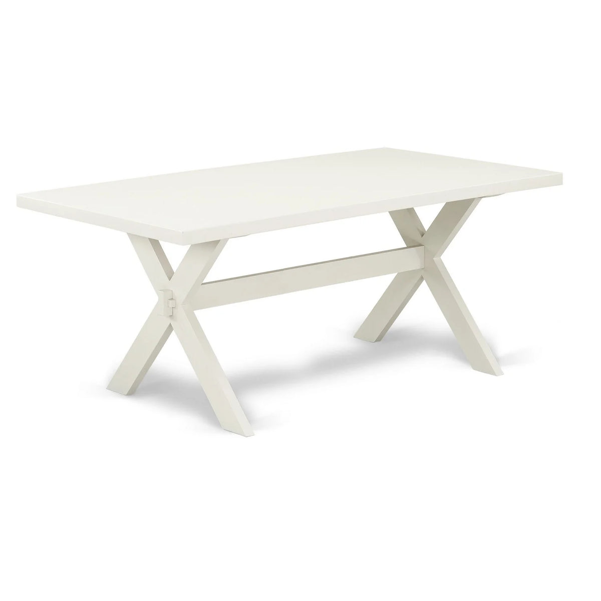 9 Piece Kitchen Table Set with 8 White Chairs O593