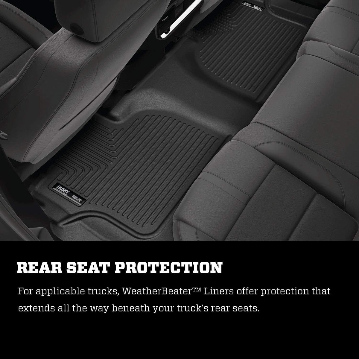 Black Front Floor Liners 2 Pcs T88706