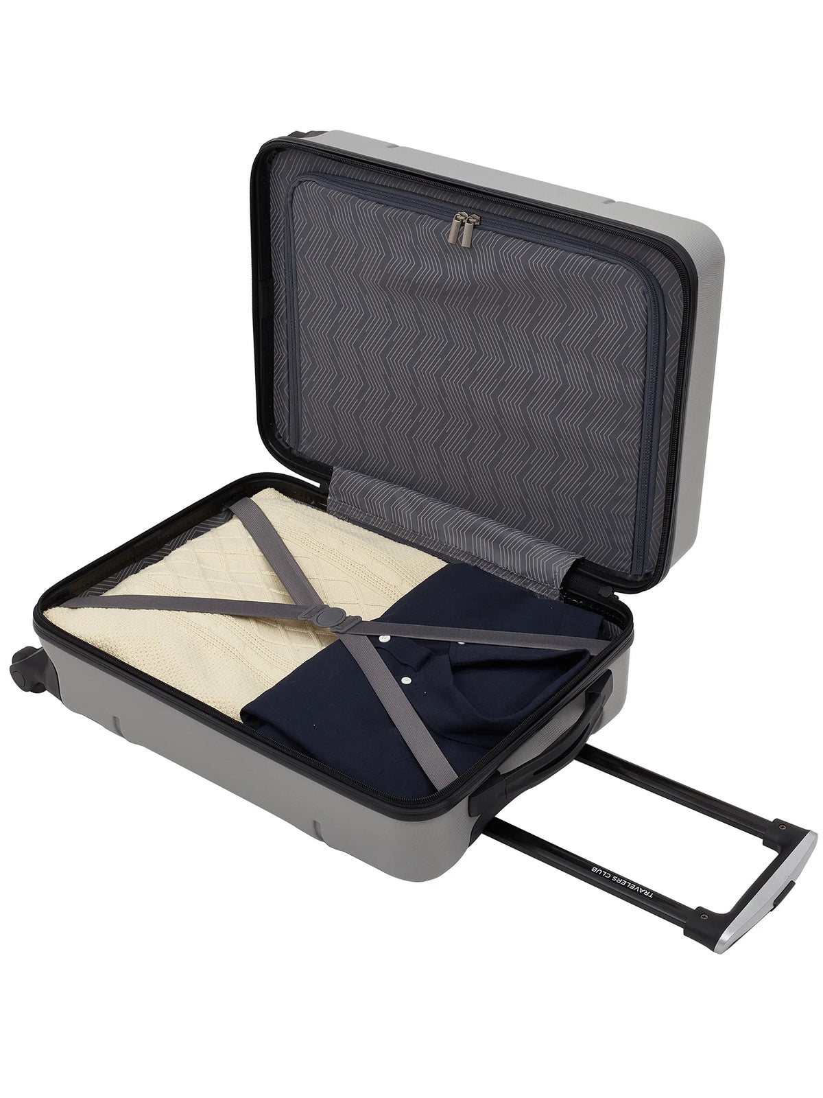 Rolling Hard Case Carry-On Luggage N6072
