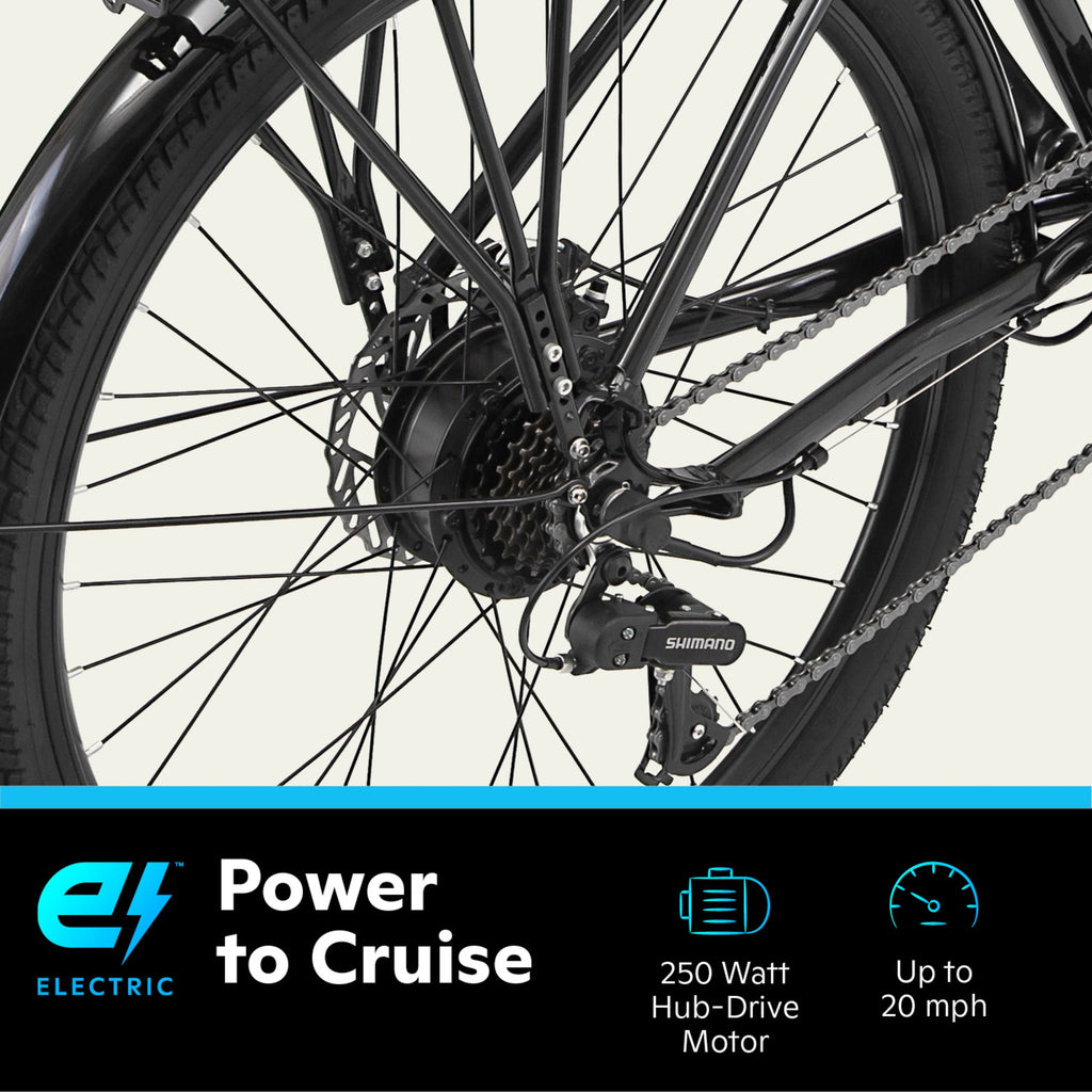 26-in. Low Step Cruiser Electric Bike 250w Motor W108783