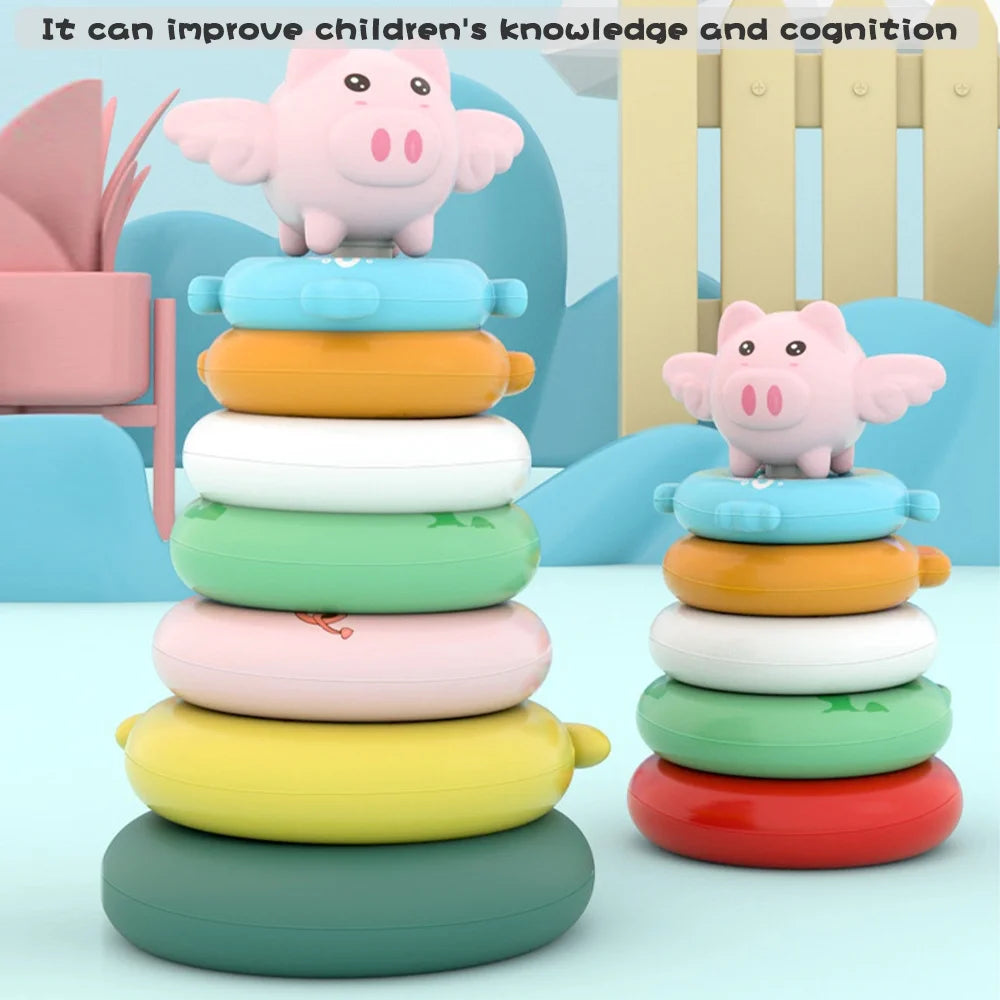 7 Rings Baby Stacking & Nesting Toys D881507