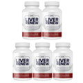 Liver Health Support Supplement 5 Bottles J798878
