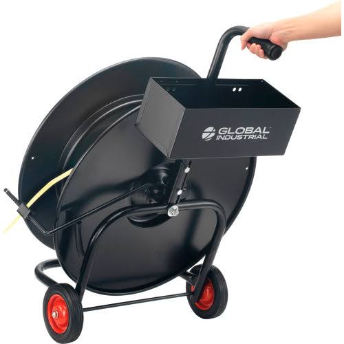 Strapping Cart for Polypropylene & Steel Strapping, Fits 8x22 & 16x22 Cores G561164