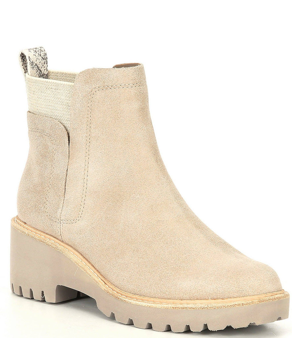 Almond Suede 8 Boots L84675