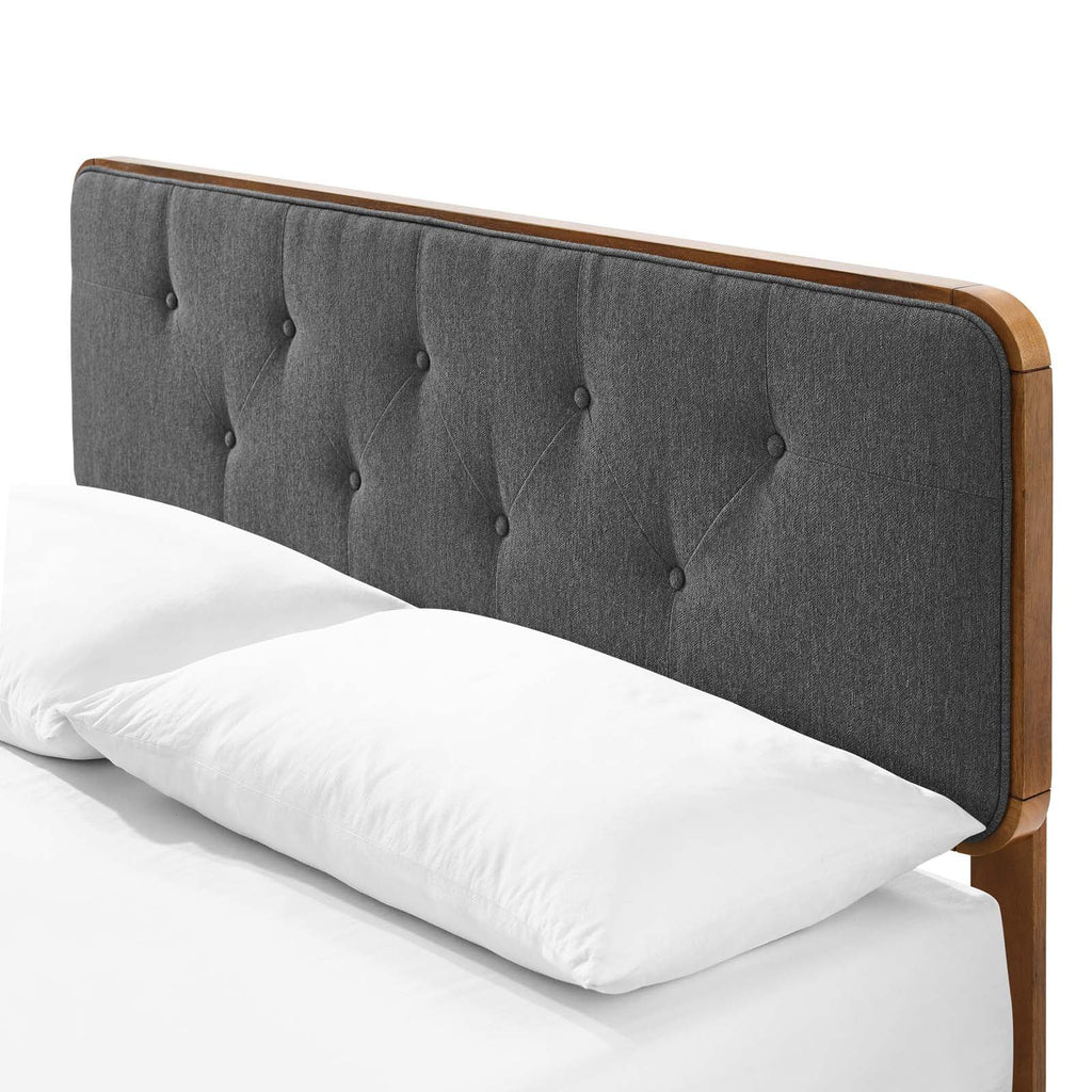 Twin Size Wood Platform Bed Frame V9462