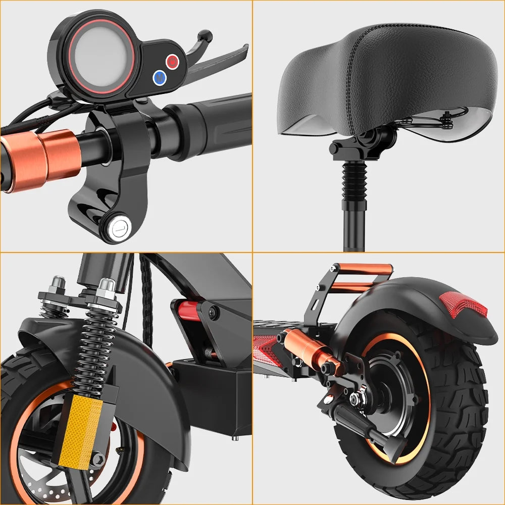700W Folding Electric Scooter with Seat D16730
