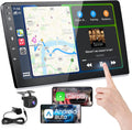 10.1 IPS Touchscreen Car Stereo with Wireless CarPlay Android Auto Bluetooth 5.0 Backup Camera H8947