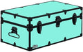 32 x 18 x 13.5 Inches Footlocker Trunk with Black Trim V748