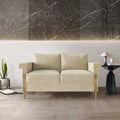 Velvet Upholstered Loveseat W23960