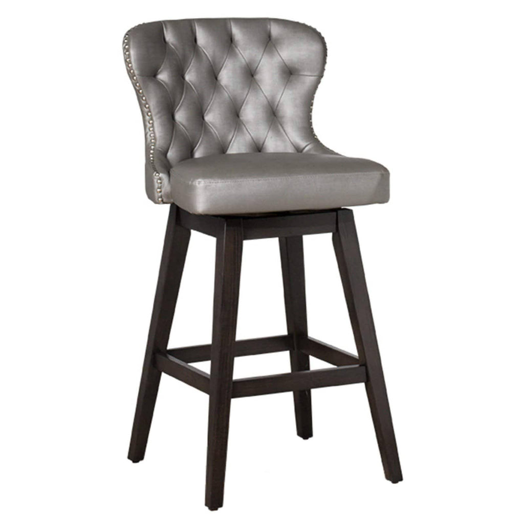 Charcoal Swivel Bar Height Stool Z50798