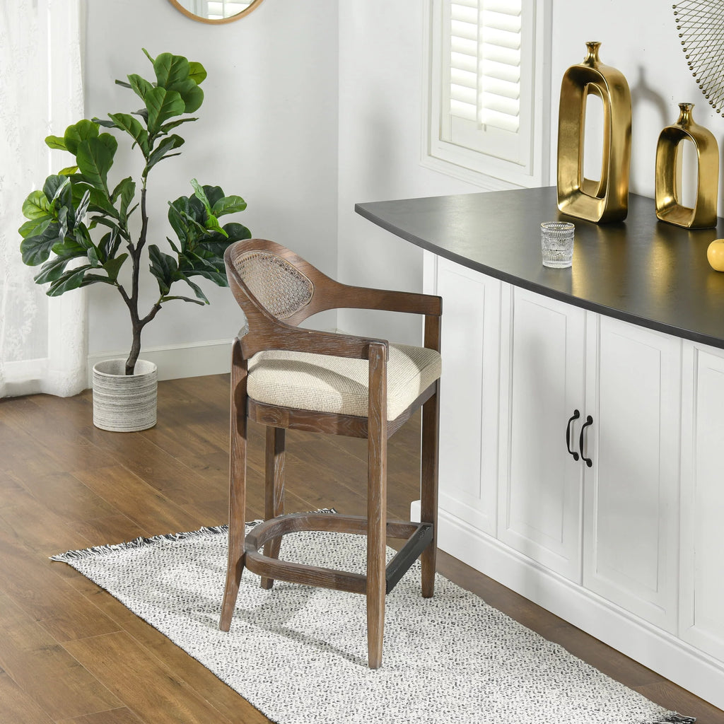 26" Cane Back Counter Stool G45737
