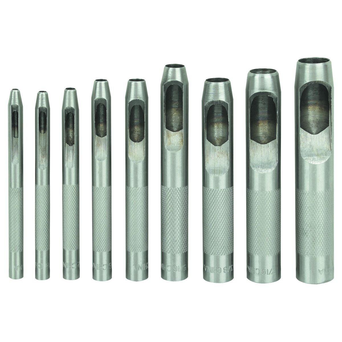 Hollow Punch Set, 9 Piece X650