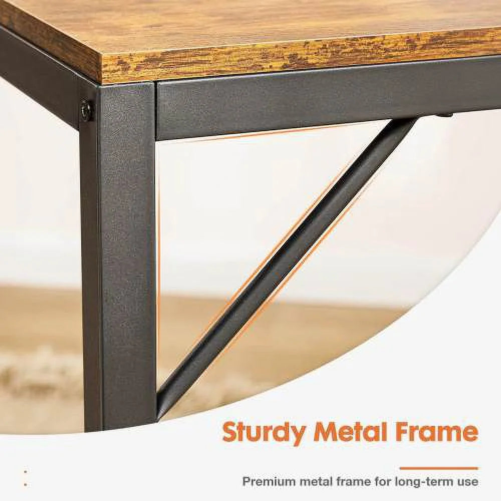 47IN Writing Desk with 2-Tier Drawers M276917
