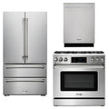 36 Gas Range Refrigerator Dishwasher Z879