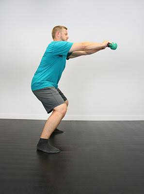 Vinyl Coated Kettlebell 25 lbs Silver M463958