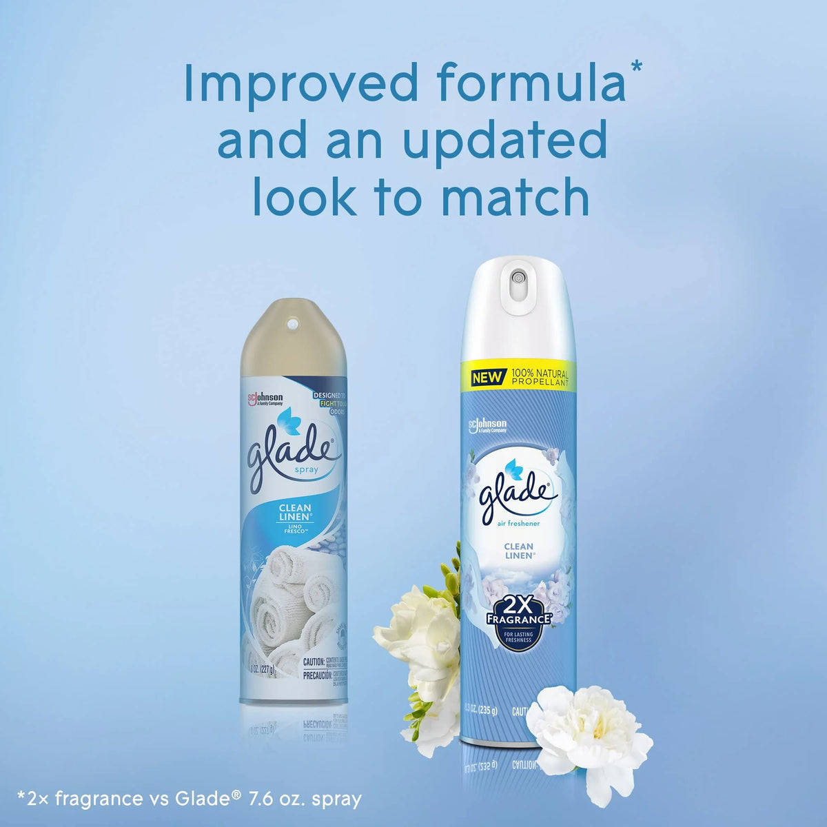 Clean Linen Room Air Freshener Spray, 8.3 Oz (Pack of 24) B610