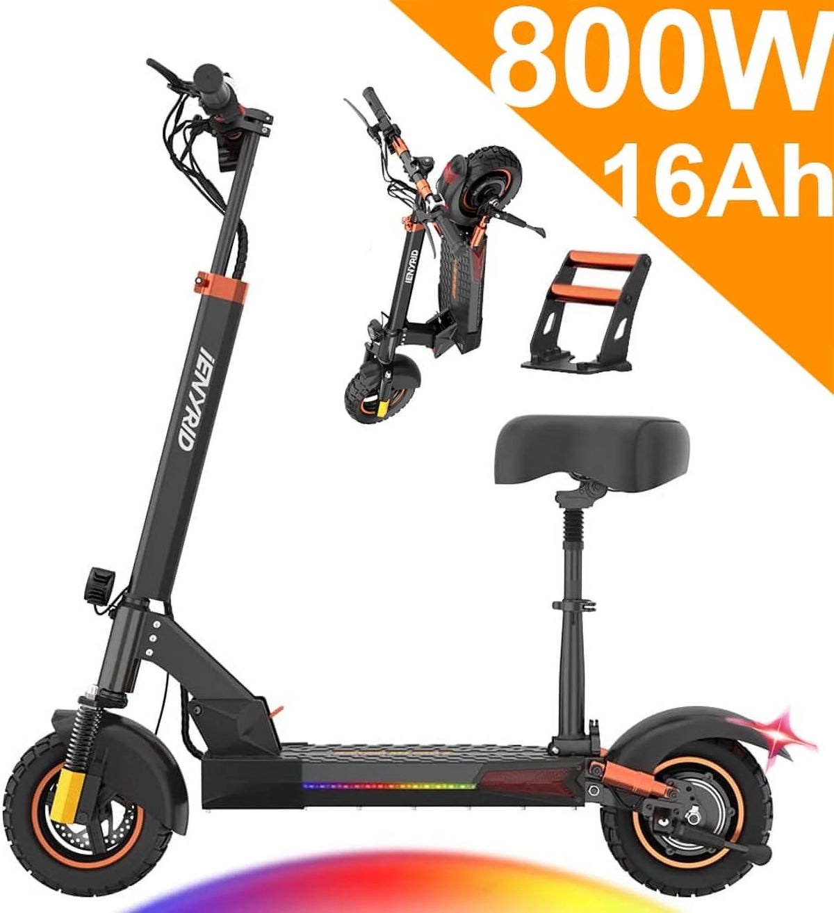 700W Folding Electric Scooter with Seat D16730