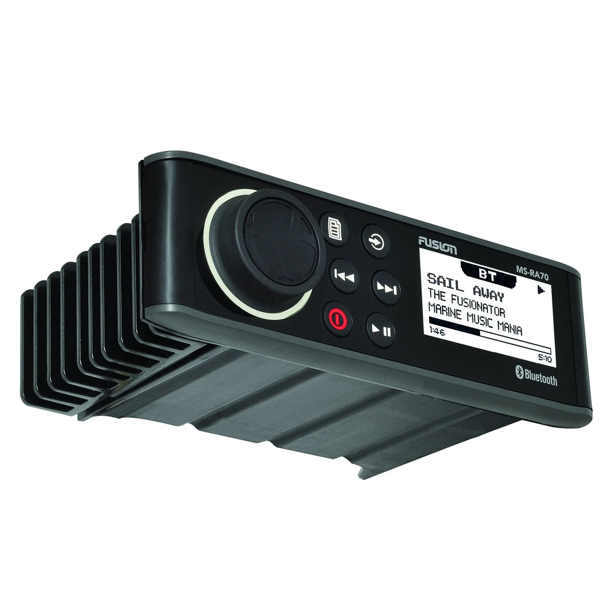 Marine AM/FM/BT Stereo with 2 Pair 6.5" RGB Marine Coaxial Speakers H1862