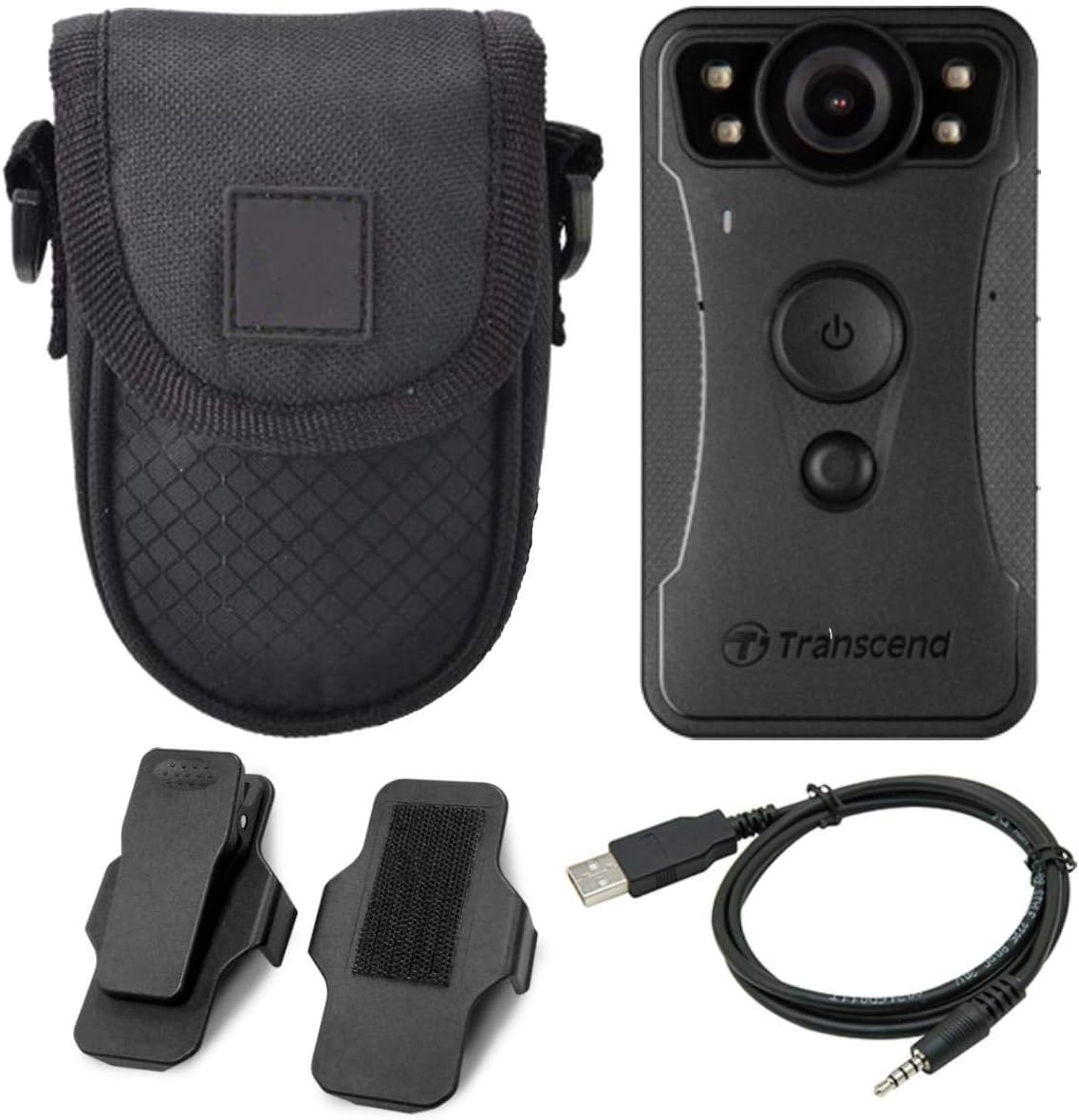 1080p HD Wi-Fi Body Camera with Compact Case W758