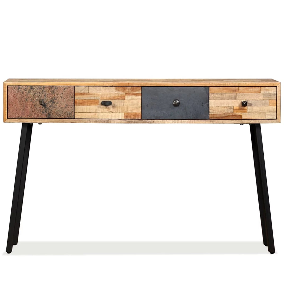 Solid Reclaimed Teak Console Table W418