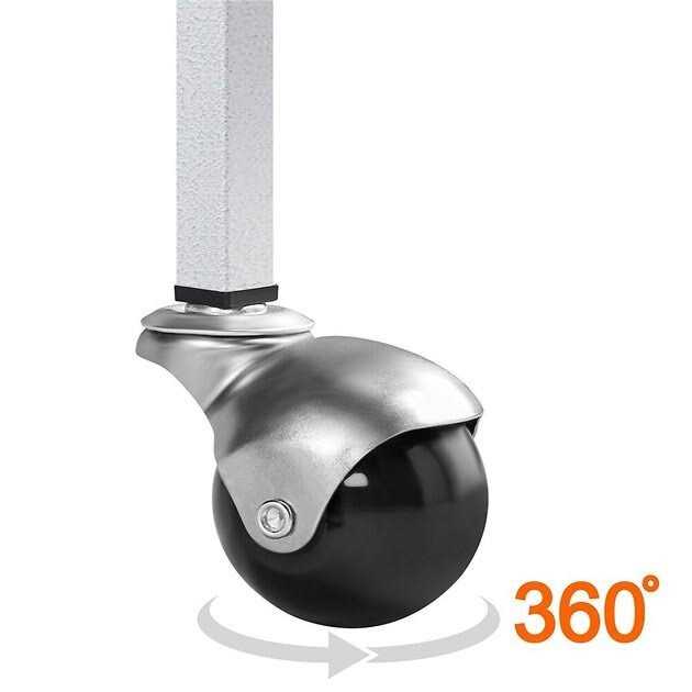 Rolling Metal Parrot Cage with Playtop H22818
