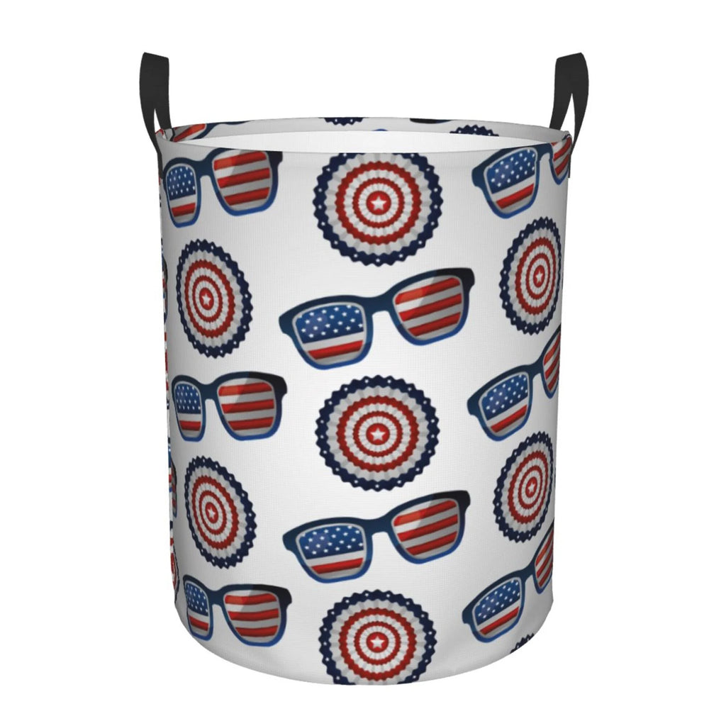 Waterproof Collapsible Laundry Basket with Handles B49832