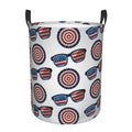 Waterproof Collapsible Laundry Basket with Handles B49832