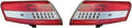 Pair Rear Tail Lights for Toyota Camry Q50765