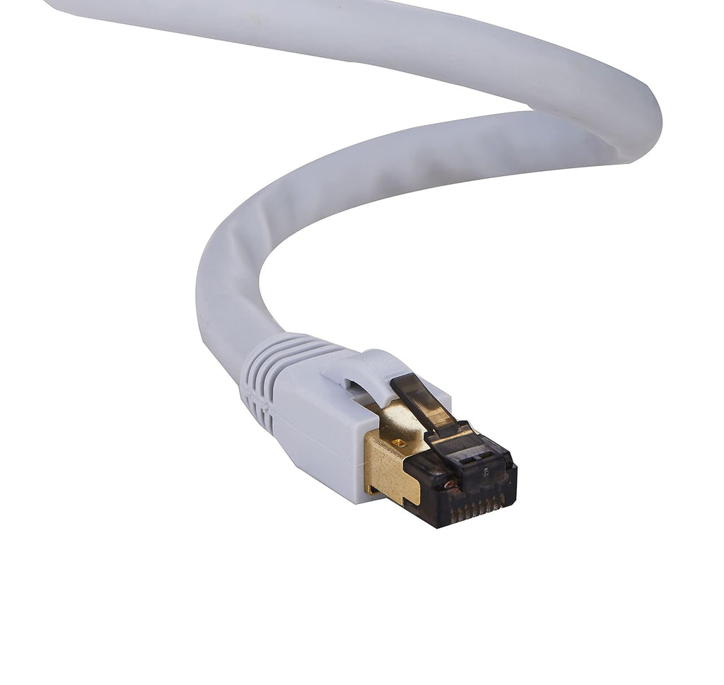 Cat8 Purple 75FT SFTP Ethernet Patch Cable 26AWG Copper Wire Pack of 2 G1694